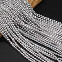 Natural Freshwater Pearl Flat Bead DIY Jewelry Accessories