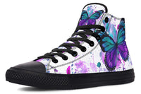 Printed Couple High-top Canvas Shoes
