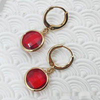 Oil-color Atmospheric Earrings For Women