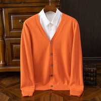 Versatile Casual Solid Color Coat Top Long Sleeve Loose Sweater