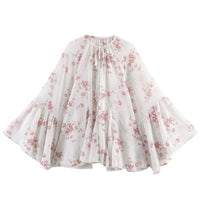 Fashionable And Sweet Lace-Up Long-Sleeve Top For Women