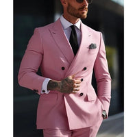 Business British-style Sophisticated Formal Mens Two-piece Suits