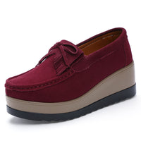 Spring And Summer Leisure Wedge Platform Shoes