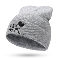 Three-dimensional Embroidery Knitted Hat Hip Hop Woolen Hat