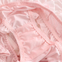 Japanese Underwear  White Girl Rabbit Ice Silk