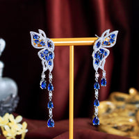 Long Butterfly Tassel Earrings That Flatter Your Face Shape