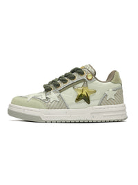 Men's And Women's Fashion All-match Low-top Platform Running Shoes