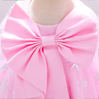 Children's Birthday Big Bow Dress