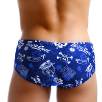 UXH Men's Bohemian Ethnic Print Boxer Shorts