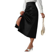 Pleated European And American Skirt Zipper Fishtail