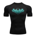 Men's T-shirt Short-sleeve Quick-dry Printed Sports Short-sleeve