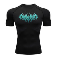 Men's T-shirt Short-sleeve Quick-dry Printed Sports Short-sleeve