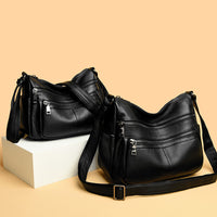 First Layer Cowhide Mother Genuine Leather Fashion Shoulder Messenger Bag
