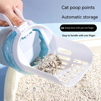 Upgrade Widen Cat Litter Shovel Scoop With Refill Bags Large Cat Litter Box Self Cleaning Cat Waste Bin System Pet Supplies Pet Products