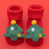 Newborn Baby Double Needle Non-slip Not Feel Tight With Feet Room Socks
