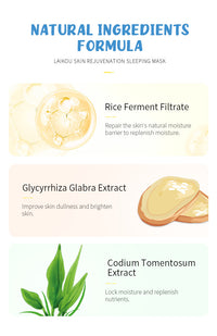 Clean Sleep Facial Mask Sheet