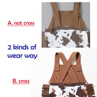 Baby Romper With Triangle Scarf