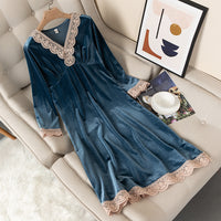 Women's Nightdress Can Be Worn Outside Over The Knee