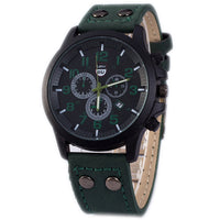 Men's Student Fashion Simple Business Belt Quartz Watch Men's