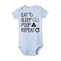 Monogrammed newborn crawling suit