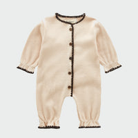 Elegant knit one-piece ha garment
