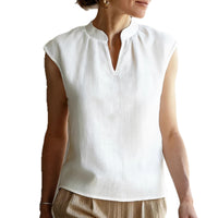 Resort-style Loose-fit Figure-flattering Versatile Shirt