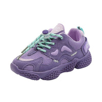 Breathable Mesh Girls' Shoes Color Matching Sneakers