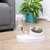 Cat Drinker Cat Basin Dog Dog Double Bowl