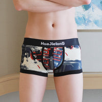 Men's Underwear Boxers Mid-waist Breathable Pants Shorts