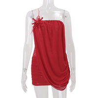 Fashionable Sexy Strapless Dress For Women