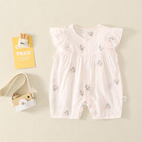 Newborn Short Sleeve Princess Rompers