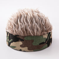 Handsome Simulation Short Hair Wig Retro Beanie