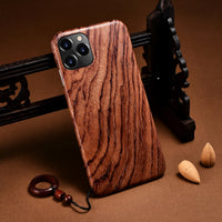 Simple And Ultra-thin Frosted Wood Phone Case