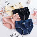 Lace Thread Women's Underwear Japanese Thread Cotton Plus Size Women's Briefs