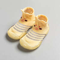 Non-slip knitted toddler shoes
