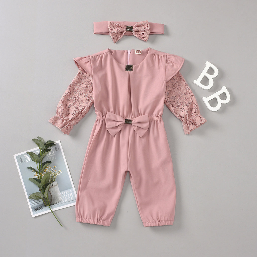 Girls summer jumpsuit