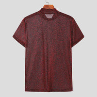 Men's Versatile Personalized Short-sleeved Bottoming Shirt