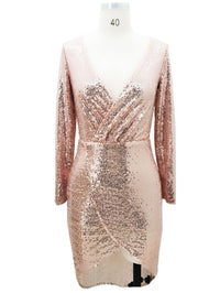 Sparkly Evening Gown Sexy Party Dress