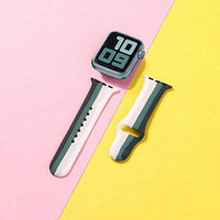 Simple And Creative Colorful Silicone Replacement Strap