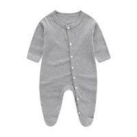 Minimalist And Creative Pure Cotton Newborn Jumpsuit