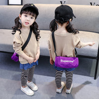 Girls long sleeve two-piece suit