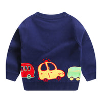 Children's Autumn And Winter New Double-layer Cotton Sweater