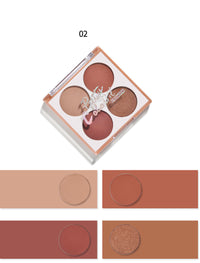 Lamex's new four-color eyeshadow palette