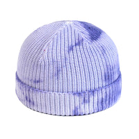 Cotton Tie-dye Dome Warm Knitted Hat