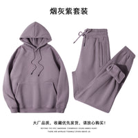 Womens Fleece-Lined Hoodie Heavyweight Solid-Color Drop-Shoulder Design With Extra Padding For Maximum Warmth