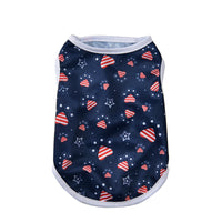 Independence Day Pet Thin Breathable Vest