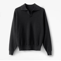 Men's Solid Color Loose Long Sleeves