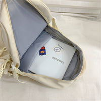 Korean-style Large-capacity Lightweight Casual Backpack For Primary School Students
