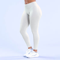 Pleating Hip Lift Low Waist Fitness Seamless Yoga Trousers