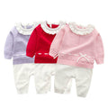 Baby knitted jumpsuit